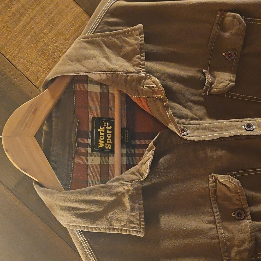 Work n Sport Vintage Flannel Line Work Shirt